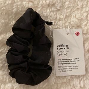 lululemon athletica Black Scrunchie